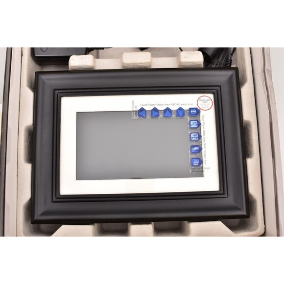 PANDIGITAL PANTOUCH 7" LCD DIGITAL PHOTO FRAME TWO FRAMES 1GB MEMOMY SD CARD REM - Picture 3 of 6